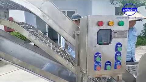[CHICONG] Máy rửa cá sau sửa cá - Công Ty Cổ Phần Chí Công LH: 0917.990.900 (A Hùng)