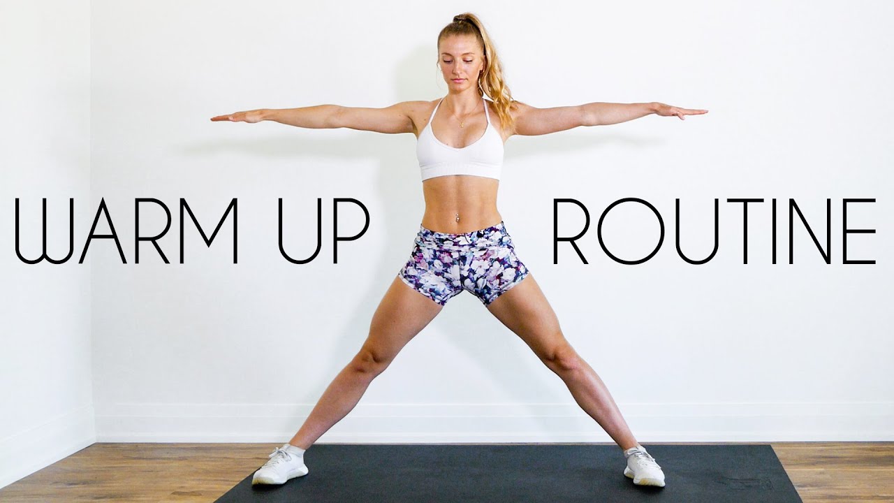 ⁣5 MIN WARM UP FOR AT HOME WORKOUTS (No Jumping)