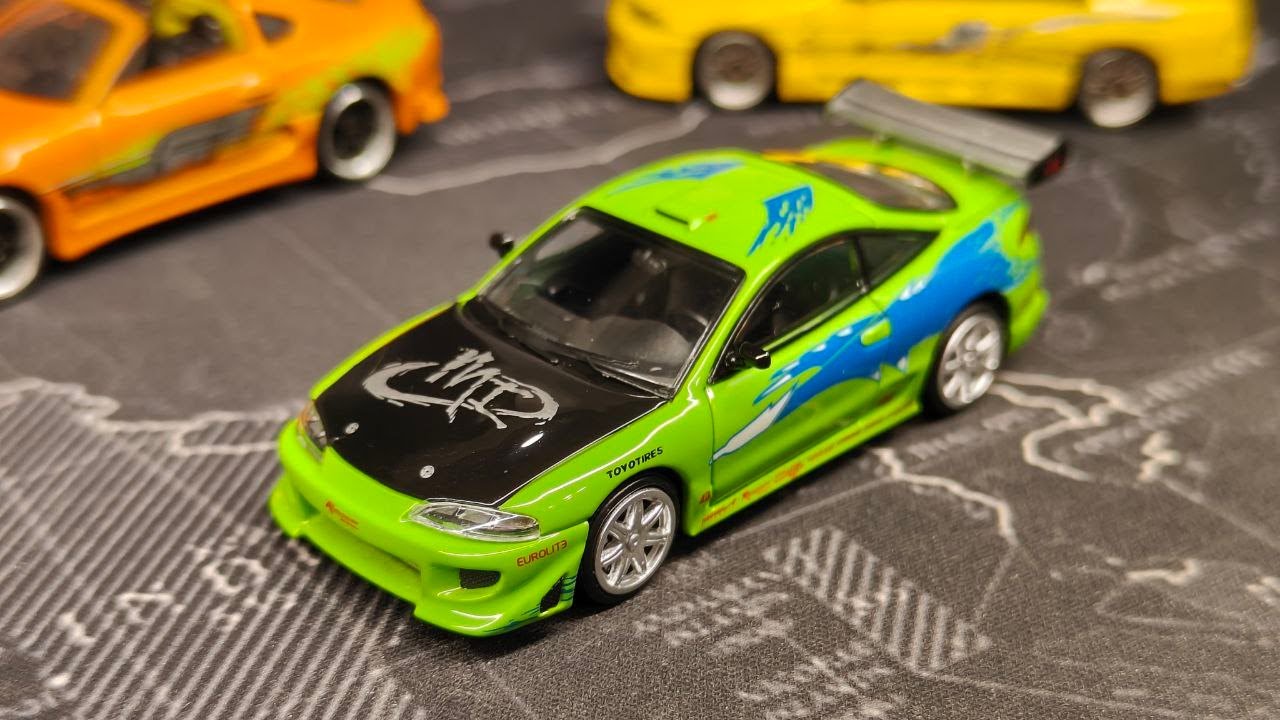 1/64 Transcend Model - Mitsubishi Eclipse (Fast and Furious