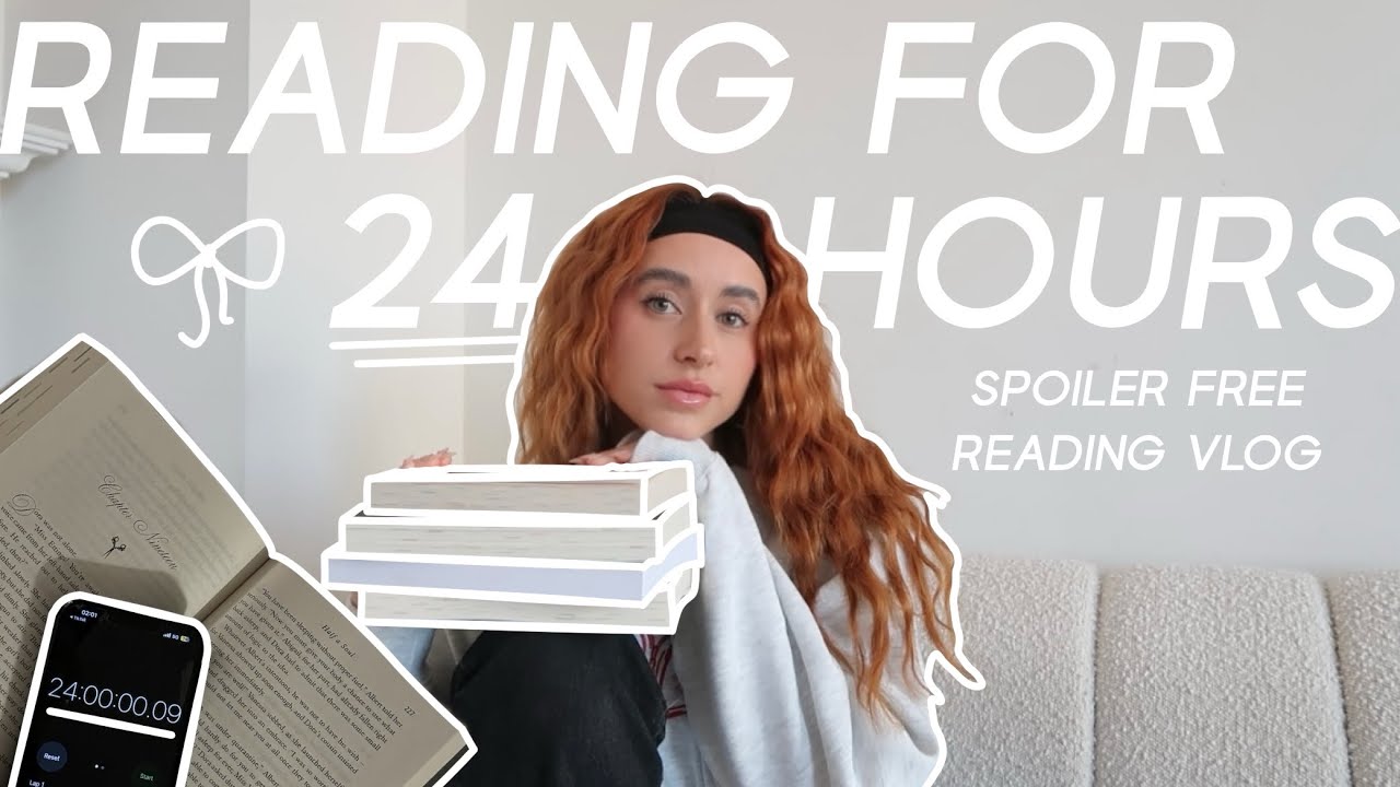 READING FOR 24 HOURS STRAIGHT (spoiler free reading vlog) - YouTube