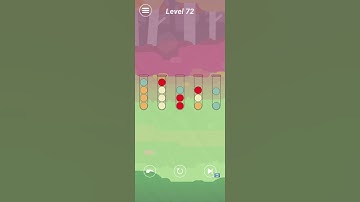 Ball Sort Puzzle Easy Level 72 gameplay (iOS Android)