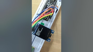 Display on SH1107 SPI OLED with RP2040 using U8g2, in Arduino framework.