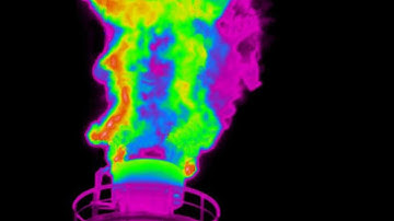 Flare Stack Monitoring Video