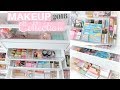 MAKEUP COLLECTION AND STORAGE 2018!🌟💕-SLMissGlam