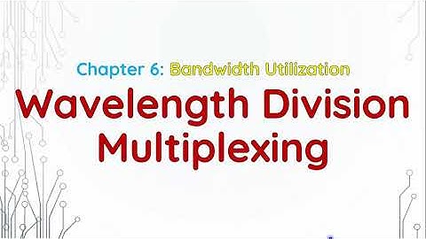 Wavelength Division Multiplexing || Data Communications & Networking by Farouzan || Bangla Lecture