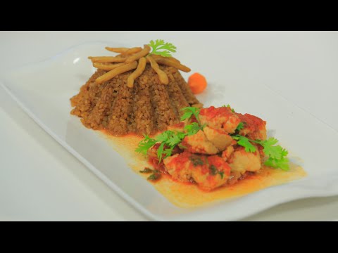 طريقة عمل أرز صيادية بالكاليماري