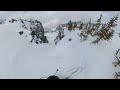 Skiing Pipeline on Blackcomb - March 21 2025