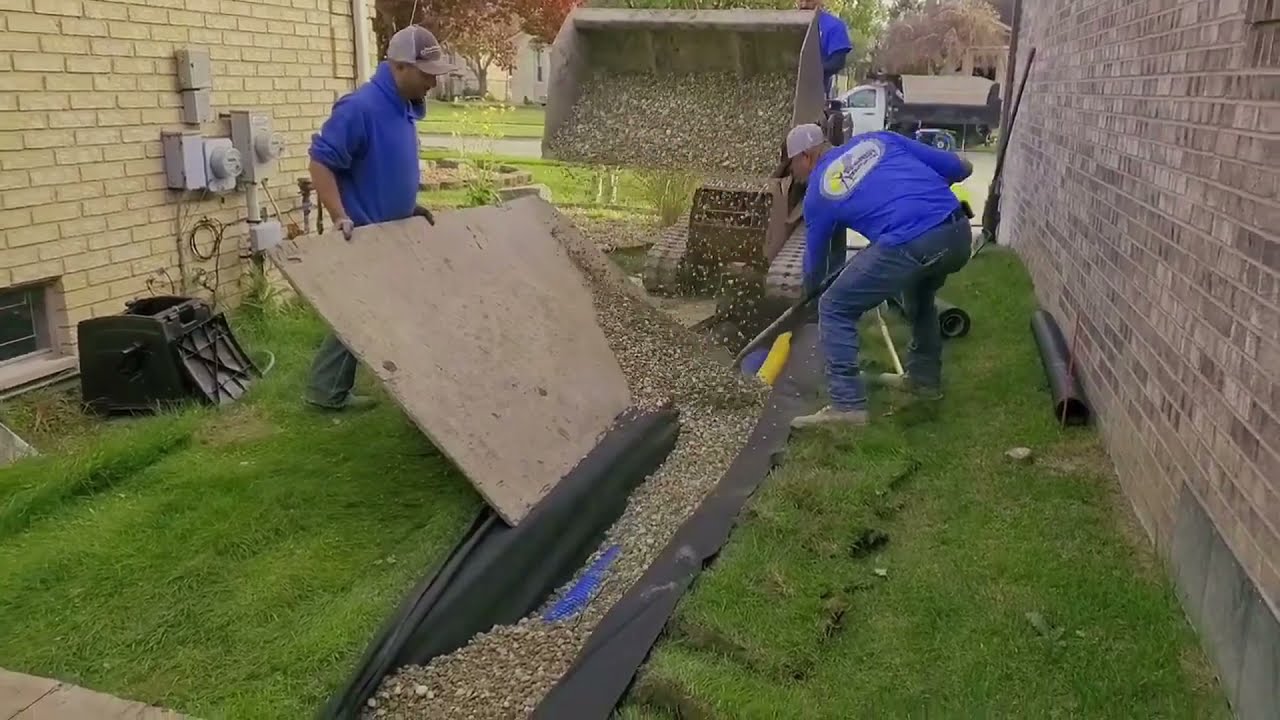 Exterior Drainage Bloomfield Hills, MI | Full Service Yard Water Removal