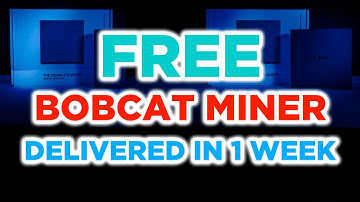 Win a Free Bobcat Helium Miner...DELIVERED TO YOU IN 1 WEEK.