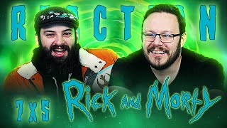 Rick and Morty 7x5 REACTION!! \\