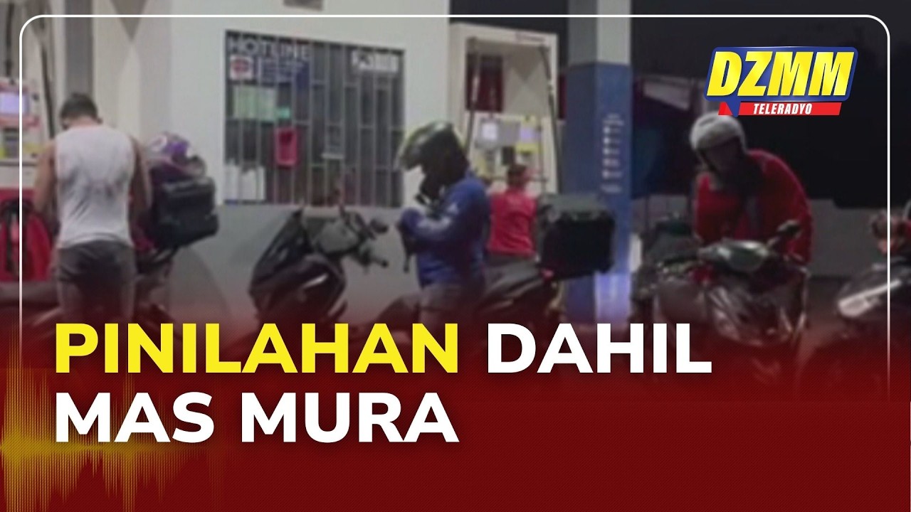 Some gas stations in Tondo, Maynila crowded over cheaper gasoline, diesel | (09 March 2026)