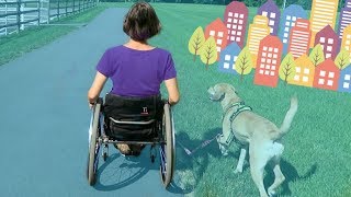 24 HOURS IN A WHEELCHAIR. MOMS TURN.