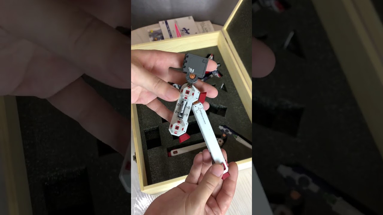 Keeping MG FA 78 Full Armour Gundam in Box 