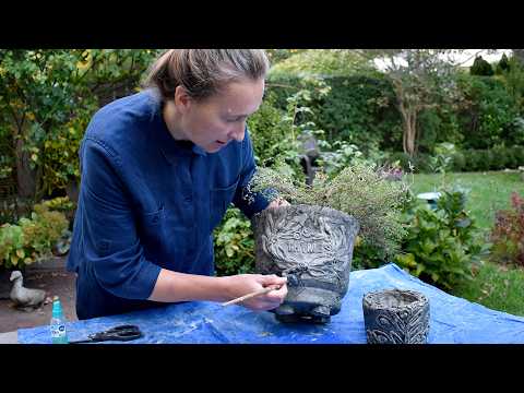 Wait Until You See These Cement Pots (My Garden Game-Changer)