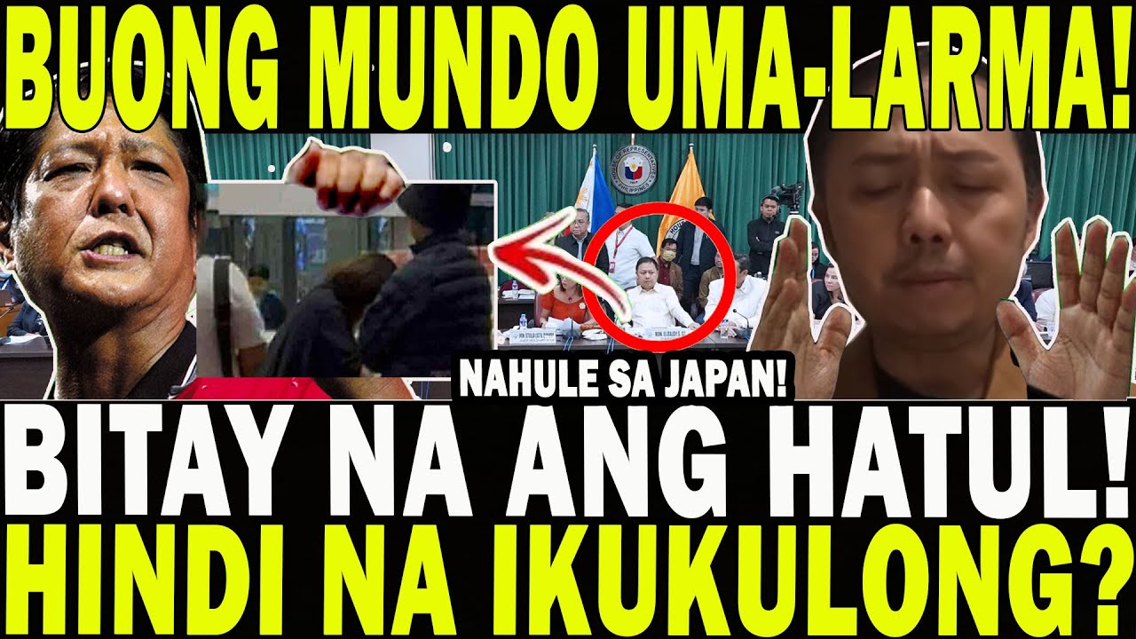 BUONG MUNDO UMALARMA! NAHULE SA JAPAN! BITAY NA ANG HATUL! HINDI NA IKUKULONG? KAKAPASOK LANG!
