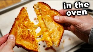 How To Make: Grilled Cheese Sandwich in the Oven screenshot 5