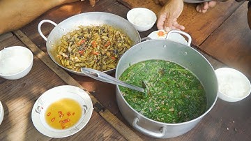 Cơm Chiều Trên Sông Quê, Cá Lòng Tong Kho Tóp Mỡ | Nét Quê #415