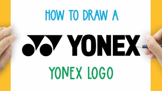 HOW TO DRAW A LOGO YONEX BADMINTON