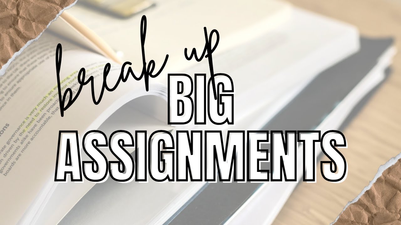 How To Finish A Big Assignment In One Day How To Finish A Big Assignment In One Day