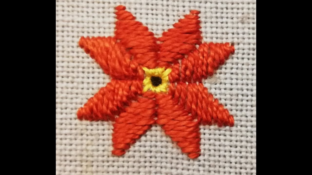 Восьмикутна зірка прямою лиштвою