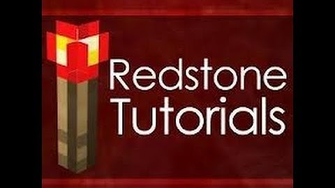 Minecraft Redstone Tutorials Ep 1 Unloading Station