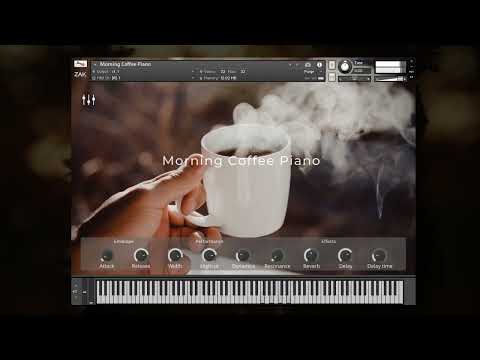 Morning Coffee Piano: Free Piano Library for Kontakt