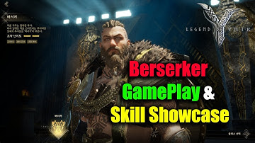 Legend of Ymir Berserker GamePlay & Vaardigheden Showcase