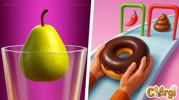 Blend It 3D 🆚 Bakery Stack - All Levels Satisfying Walkthrough Gameplay iOS, Android NEW UPDATE 