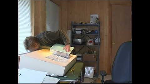 Using a Light Box to Transfer Drawings