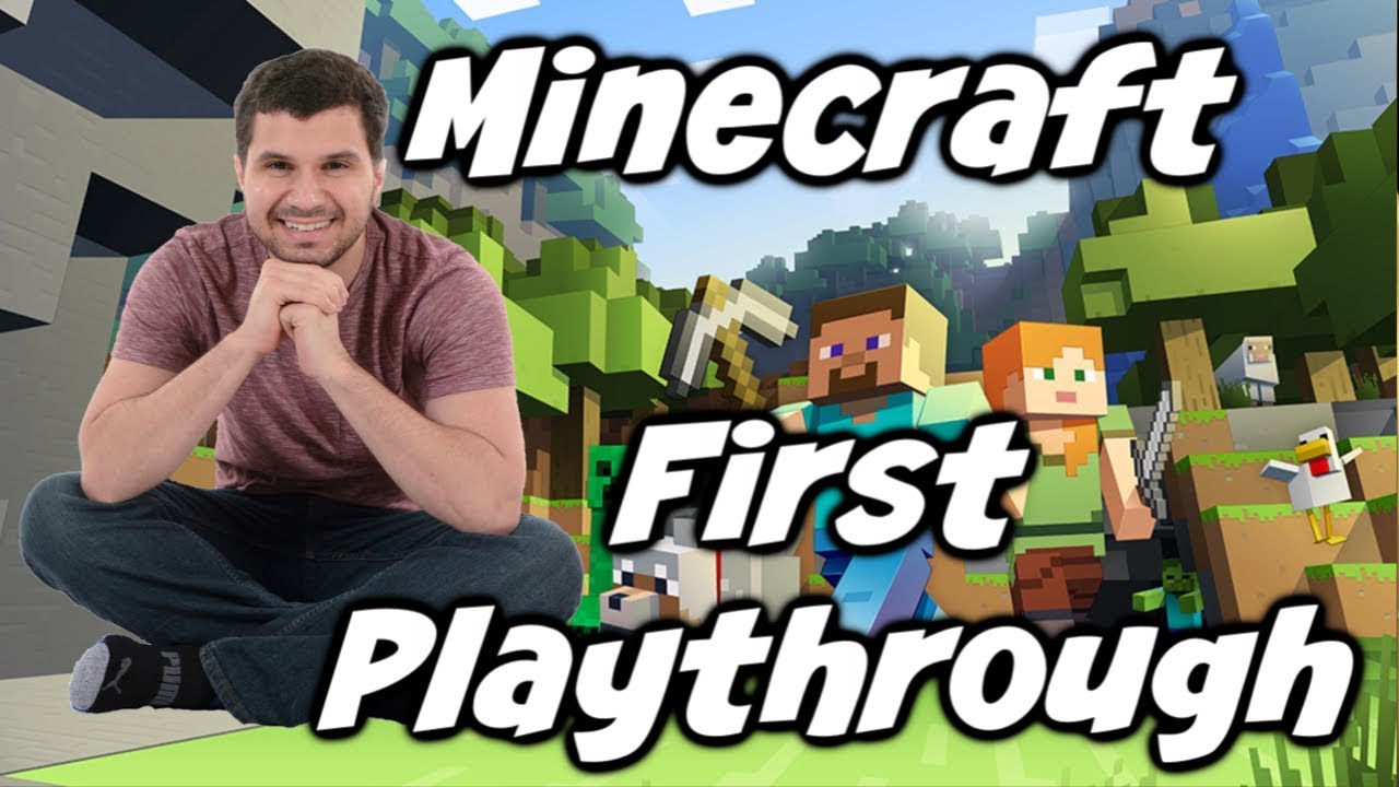 How To Play Minecraft - First Time Playthrough - YouTube