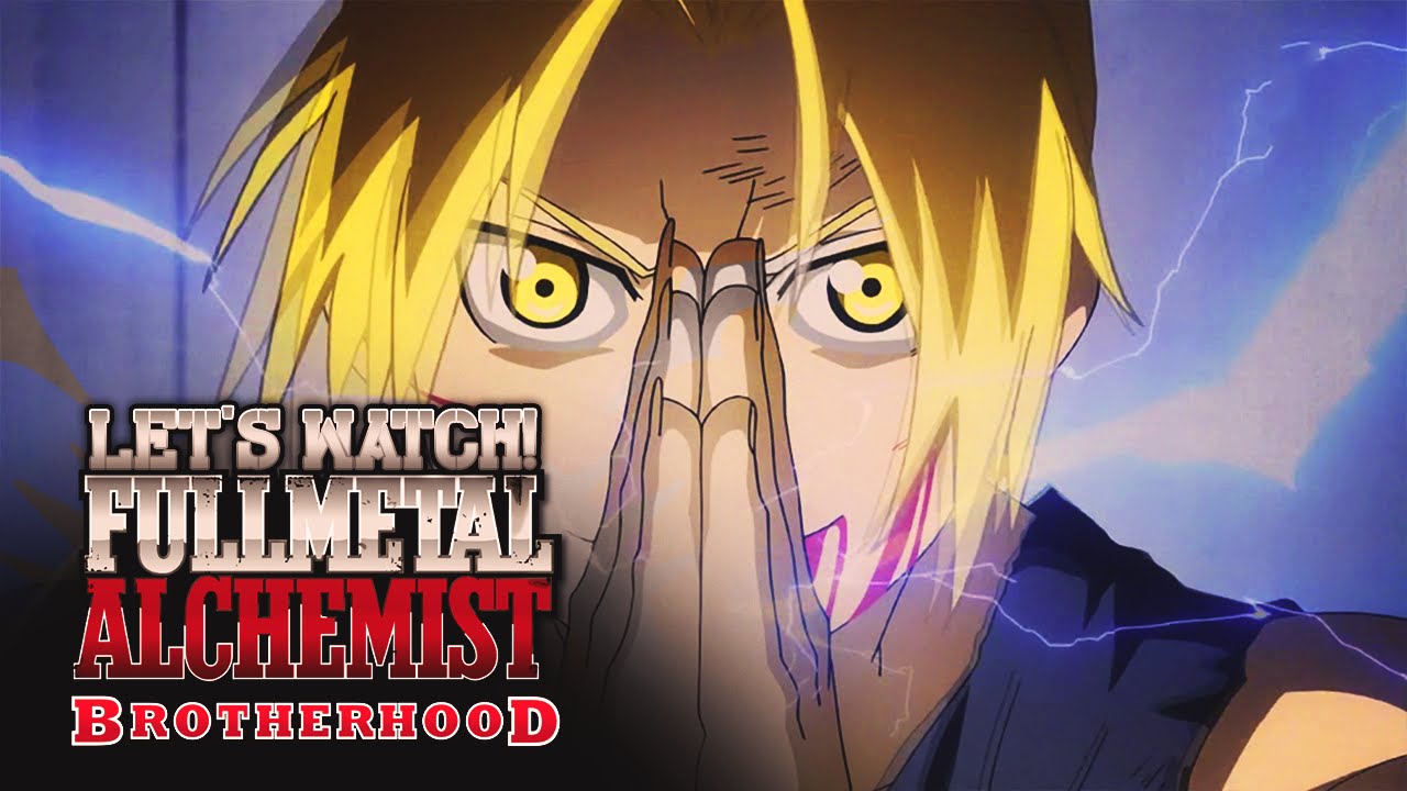 Fullmetal alchemist brotherhood watch cartoon