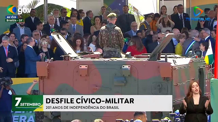 7 de Setembro - 201 anos de Independência do Brasil - Desfile ao vivo em Brasília