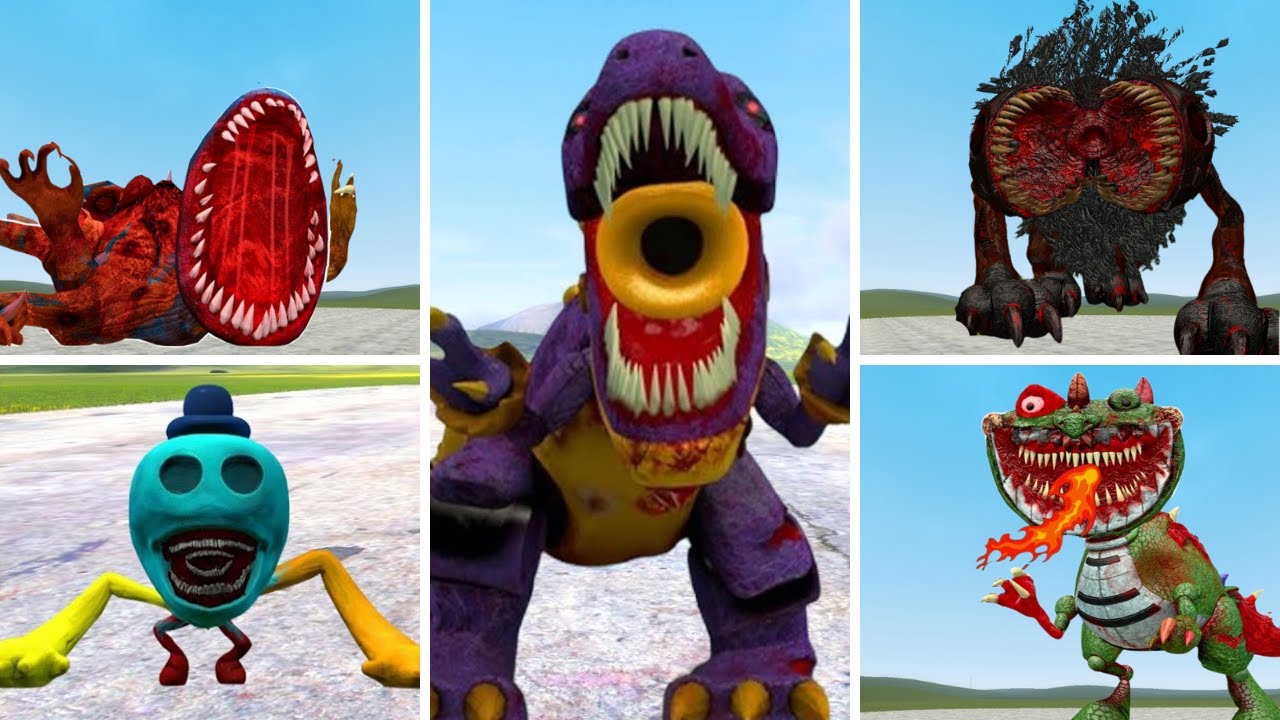 Poppy Cursed The Strongest Fanmade Cursed Poppy Playtime Chapter 4 Monsters in Garry ...