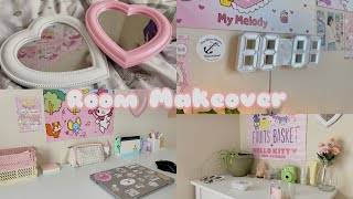 bedroom makeover ♡ | sanrio, posters, etc … 🍰