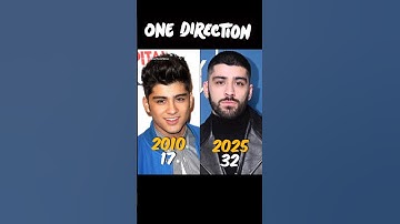 One Direction (2010-2025) ⭐ Then Vs Now | #shorts