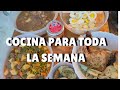 🍱 MEAL PREP fácil | Menú Semanal Saludable paso a paso | Batch Cooking