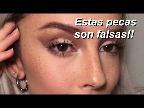 Vídeo: Cómo Fingir Pecas Con Maquillaje