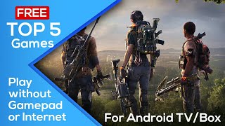 Android TV Games without Gamepad or Internet | Top 5 Free Games for Android TV/Box(Mi TV/Fire Stick) screenshot 3