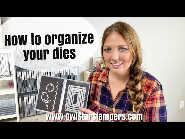 Magnetic Sheets For Dies - AMAZING Craft Room Organization Tip