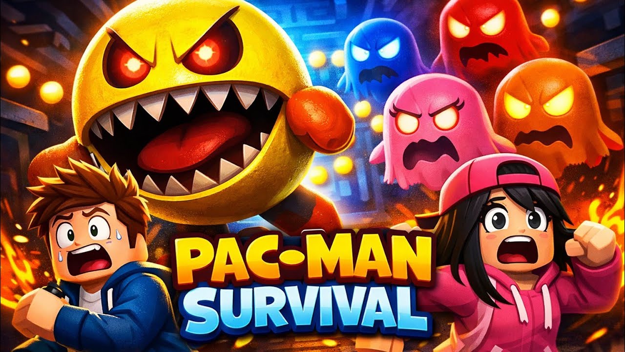 Pac-Man Survival Roblox Gameplay | Horror + Fun 😨🔥 - YouTube
