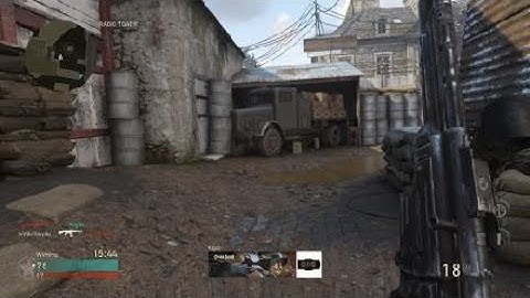 CoD WW2 sniping practice[Against Bots]