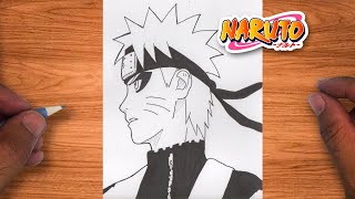 How to Draw NARUTO SENNIN super EASY step by step