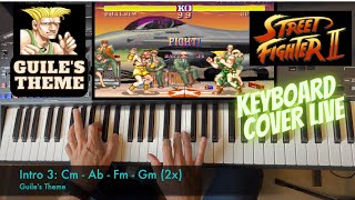 Guile's Theme (Street Fighter 2) cover played live by Pedro Eleuterio with Yamaha Genos