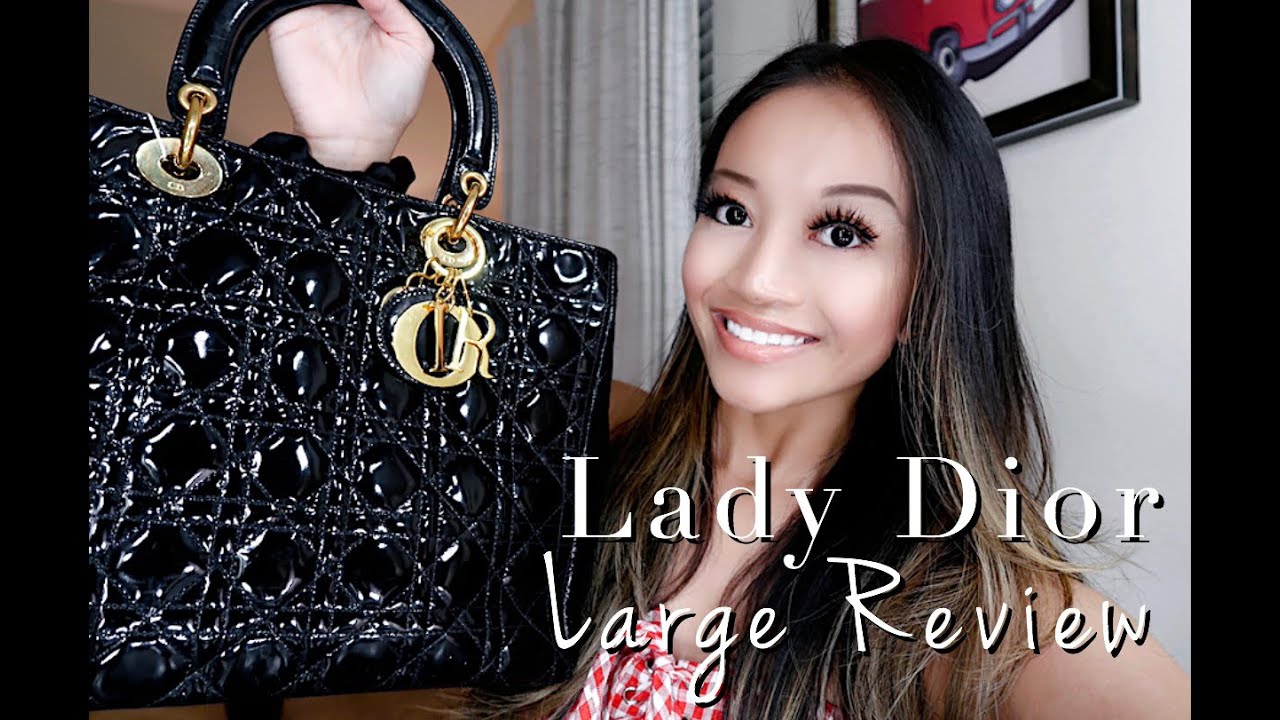 lady dior large review