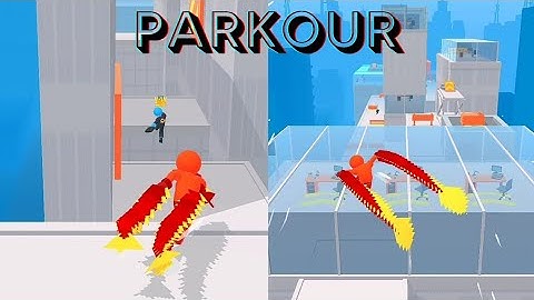 Parkour Race 🤒🤕 All Levels Gameplay  Android , iOS  v.8