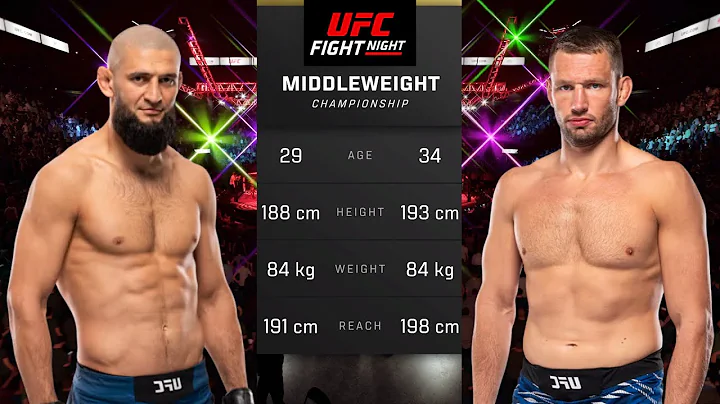 Khamzat Chimaev vs Reinier de Ridder Full Fight - UFC 5 Fight Of The Night