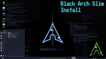 BlackArch Slim Full Installation With Virtualbox