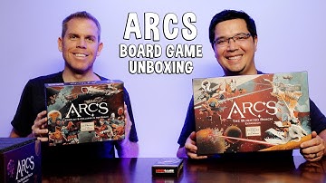 Unboxing Arcs - SciFi Board Game Unboxing