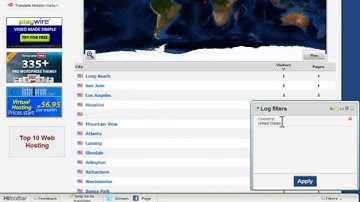 Histats feature demo - Log analyzer