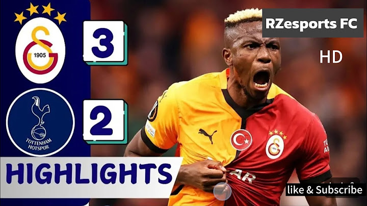 Tottenham vs Galatasaray| all goals Highlights | Europa league Round 4